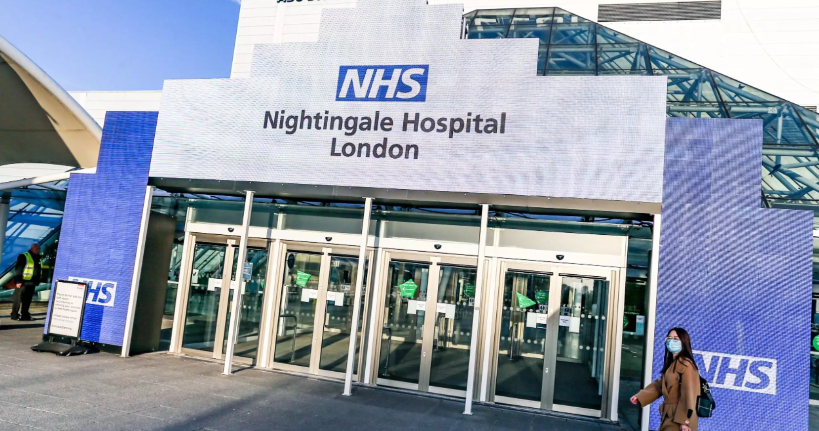 NHS Nightingale Hospital Airwave Healthcare